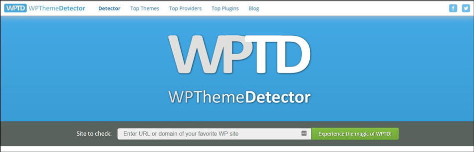 Tampilan-website-WPThemeDetector